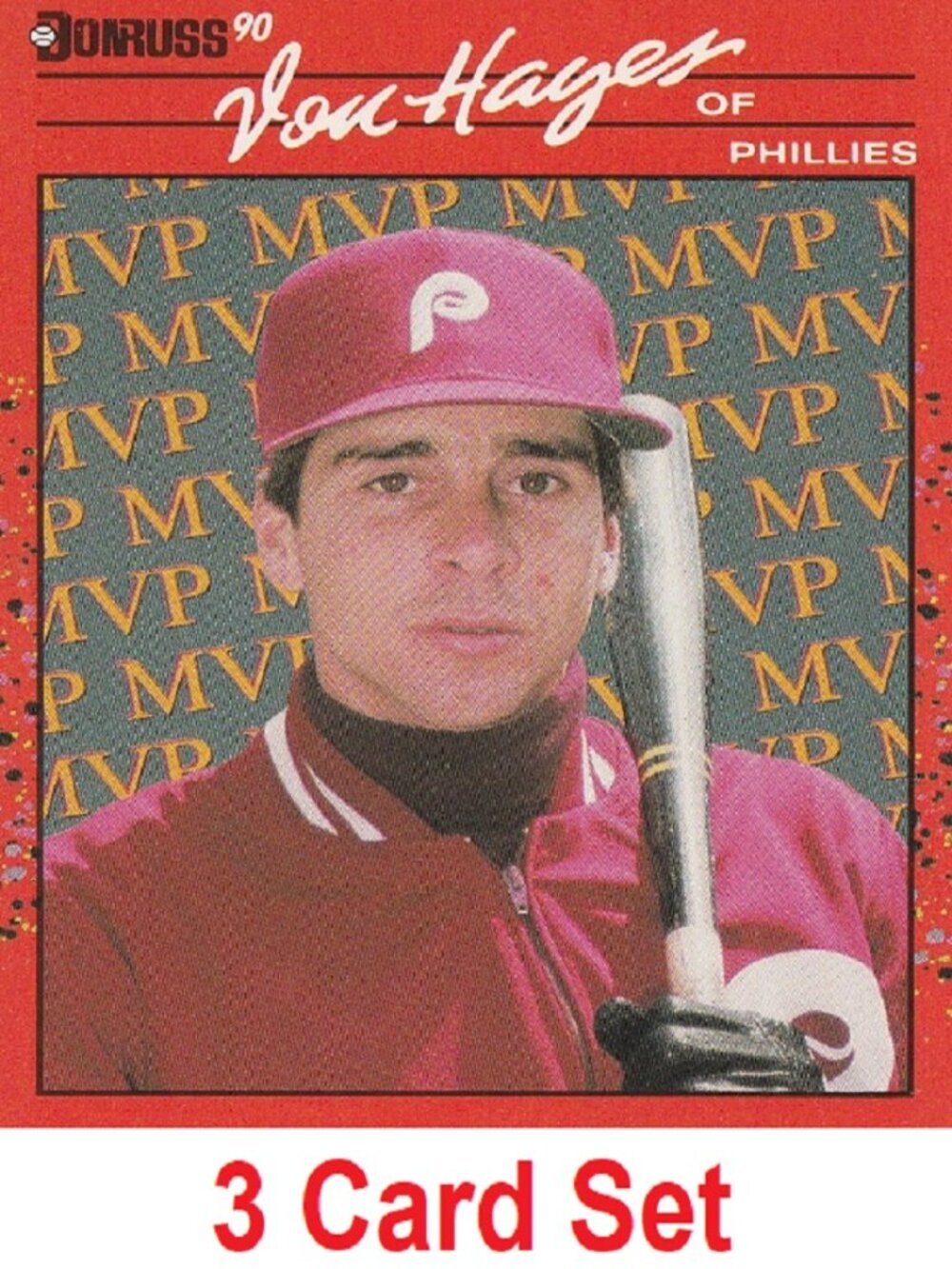 Von Hayes Baseball Card Collection